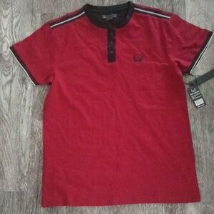 Nick Danger Burgundy/Black Shirt